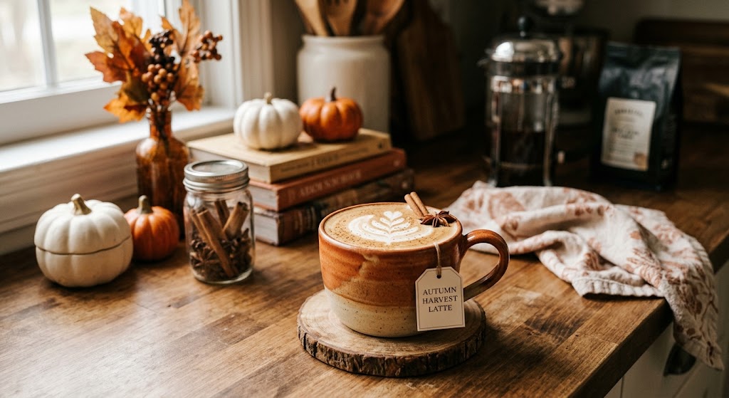 Café d`automne sain 