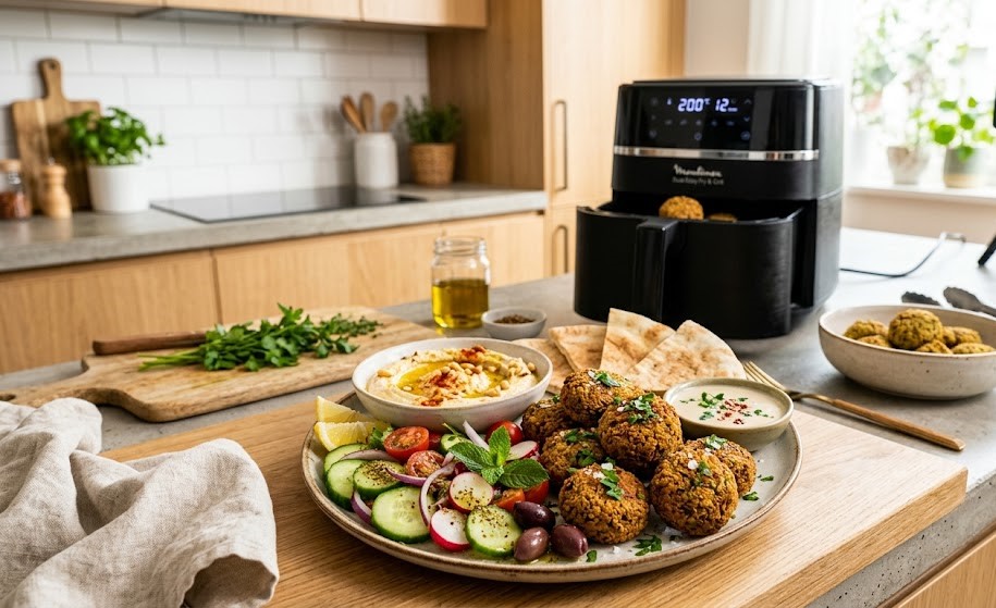falafel air fryer maison facile