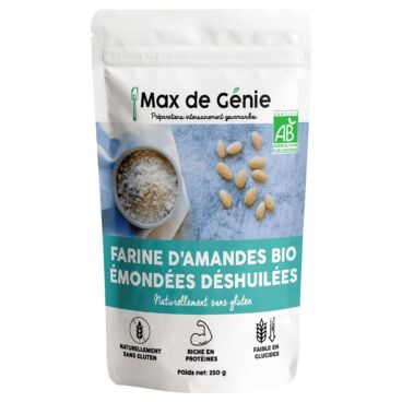 farine d`amande deshuilee
