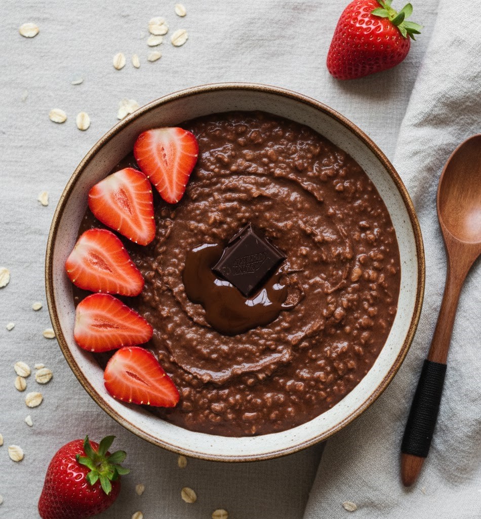 porridge au chocolat faible en calories