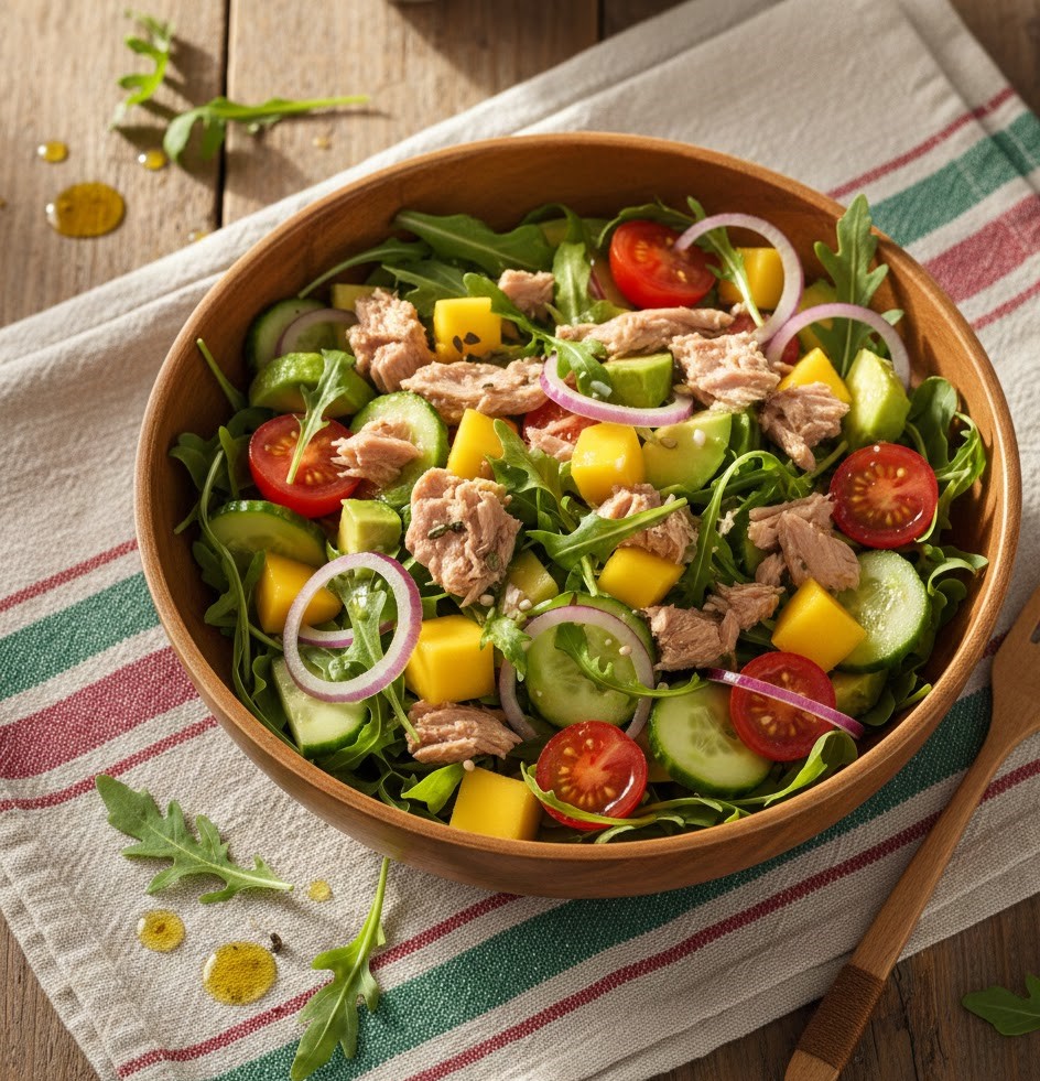 salade de thon aux fruits